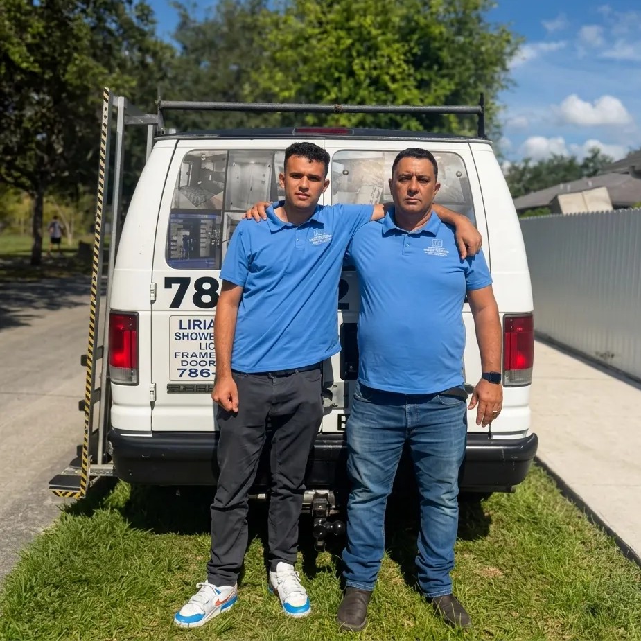 Instalación profesional de puerta de ducha